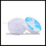 Round plastic makeup powder Case HF8048