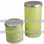 Round sealed tea tin with airtight lid RDA01