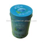 Round tea tin/Round tea tin box/Round tea tin can TM-R051