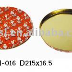 Round Tin tray ML-016