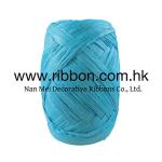 (RP25 Turquoise) Decorative Ribbon Rope Paper Raffia Egg 10m RE3.5-10RP25