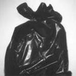 S folded plastic Garbage Bags on roll HC-GARBAGE