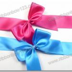 satin gift ribbon bow pre-made bow,pre-tied ribbon bow MSD0692