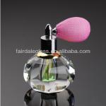 screw pump sprayer diamond shaped crystal bottle perfumes 463-JG-67