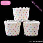 Self standing round Paper Cupcake Baking cups IPKBC003