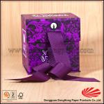 Serial Body Powder Paper Packaging Box with Ribbon DH4095