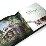 sewing binding coated brochure/leaflet offset printing brochure 2013017