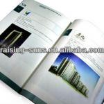 sewing binding coated brochure/leaflet offset printing brochure 2013016