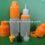 Shenzhen ISO8317 plastic PE E-liquid bottle, empty E-liquid dropper bottle wholesale JB-253