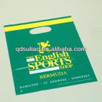 Shopping Die Cut Handle Plastic Bag with your logo shopping plastic bag