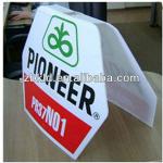 Silk screen PP corrugated plastic signs HB-L395