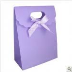 Simple designing Purple Paper Bags for Socks and Underwear HBS-JZ022