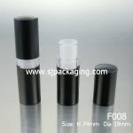 Simple Lip balm tube / Intermediate transparent Lipstick tube / Cosmetic packaging F008