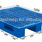 Single Faced Stacking Plastic Pallet DS1210-9#