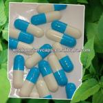 Size 000, 00, 0, 1, 2, 3, 4 blue and white capsule drug 000#, 00#, 0#,1#, 2#, 3#, 4#