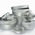 sliver cosmetic aluminium jar/tin/box/bottle have many sizes in my family JR series