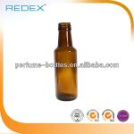 Small Amber Glass Bottle M Series