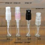 Small glass sample vial/bottle for test/promotion 1ml 2ml 3ml 5ml Pirlo-0265