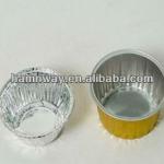 small round aluminum foil containers with competitive price HW-021