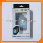 Smart phone case packaging plastic box,pvc box YR-X108