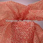 snowflake organza roll for fresh flower packing wedding decoration OR