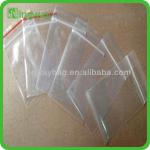 soft pe clear plastic zipper bag