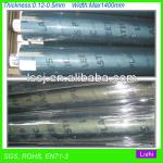 soft pvc roll super clear transparent plastic film LS-1008