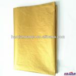 solid gold color tissue paper 50*75cm