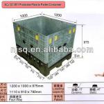 SQ-1210B1 Foldable Plastic Pallet Container SQ-1210B1