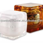 square clear acrylic cream jar for skin care cream QS1058