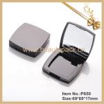 square compact powder container with mirror P650