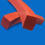 Square high density eva silicone rubber foam strips JE-SFP-0006