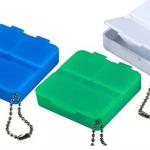 Square Plastic monthly pill box organizer,Medicine case,Medicine box XG-109