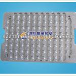 square shaped thick vacuum formed Plastic tray ZRT-14