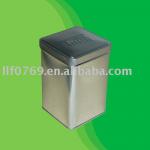 square tea can,tea packaging box,metal box SQ0055