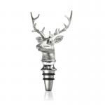 stag head metal wine stopper wholesale OEM bottle stopper