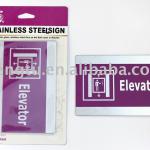 Stainless steel sign ZT-2007-5