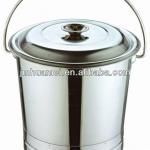 Stainless steel water bucket A1602