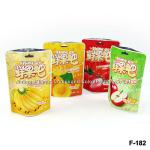 stand up dry fruit pouches with euro hole F-182