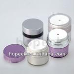 straight round airless container, airless jar, airless cream jar,15g, 30g, 50g HPK-ACYLJ-00007W