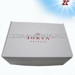 Strong One Piece Foldable Corrugated Cardboard Shoe Box for shoes packaging ZC-CP-3