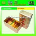 Sweet Candy Chocolate Packaging Box / Golden Chocolate box LC-PB-B085