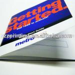 SY244 customized printing with lamination instruction paper book ZZSY244