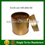 Tea tin container with airless lid MT-03