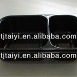 Three compartment plastic tray TY0014