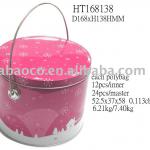 tin can with handle, CMYK printing RO168000138,HT168138