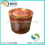 tin tea can with airtight metal inner lid YB-0049