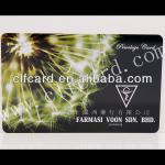 Top great pvc privilege card size printing CLF-P000206