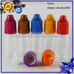 Top Quality Electronic cigarette e liquid bottle with OEM labels and boxes CB-PET