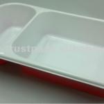 TPET Food container with two compartment TPET-60391